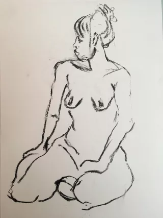 Travail d'élève – cours Dessin de personnages Froggy Art Lyon