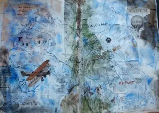 Travail d'élève – cours Art Journal Froggy Art Lyon