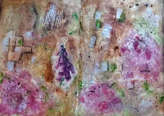 Travail d'élève – cours Art Journal Froggy Art Lyon