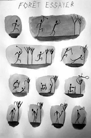 Travail d'élève – cours Bande dessinée Froggy Art Lyon