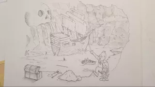 Travail d'élève – cours Bande dessinée Froggy Art Lyon