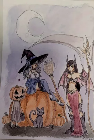 Travail d'élève – cours Dessin BD / Manga Froggy Art Lyon
