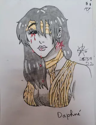Travail d'élève – cours Dessin BD / Manga Froggy Art Lyon