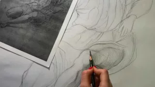 Travail d'élève – cours Anatomie dans l'Art Froggy Art Lyon