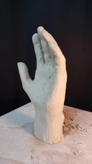 Travail d'élève – cours Modelage Froggy Art Lyon