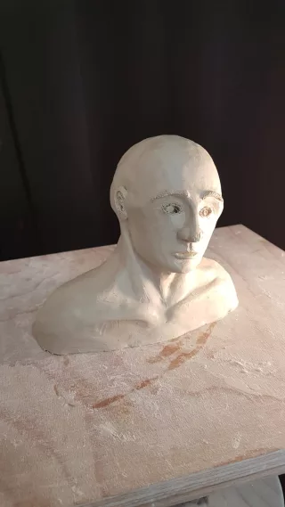 Travail d'élève – cours Modelage Froggy Art Lyon