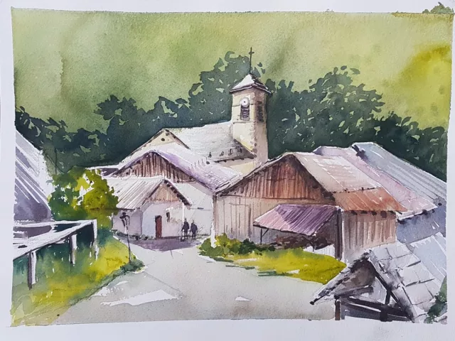 Croquis / Carnet de voyage – Annecy