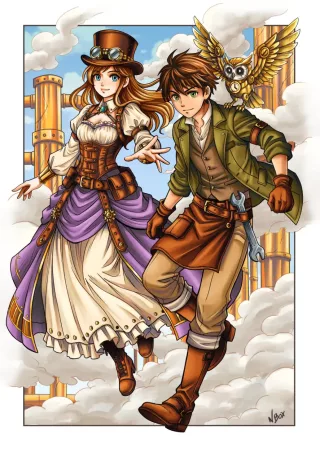 Travail d'élève – cours Dessin BD / Manga Froggy Art Lyon