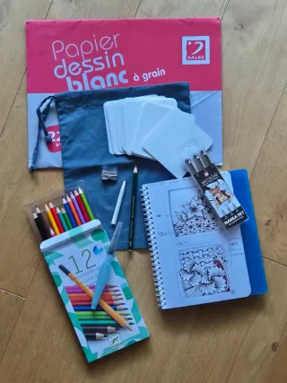 Travail d'élève – cours Zentangle Froggy Art Lyon
