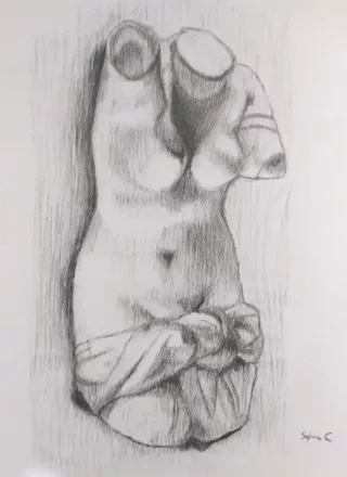 Travail d'élève – cours Dessin Froggy Art Lyon
