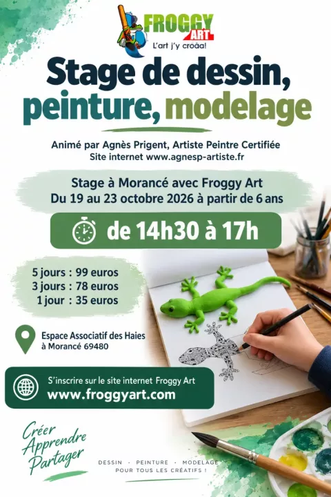 Stage Dessin/peinture/Modelage