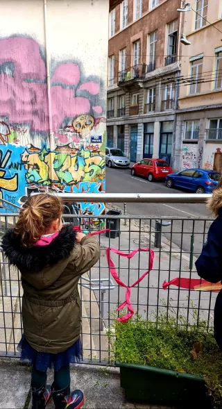Travail d'élève – cours Street Art Froggy Art Lyon