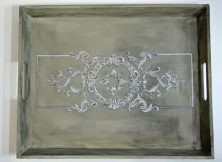 Travail d'élève – cours Trompe l'œil / Peinture Décorative Froggy Art Lyon